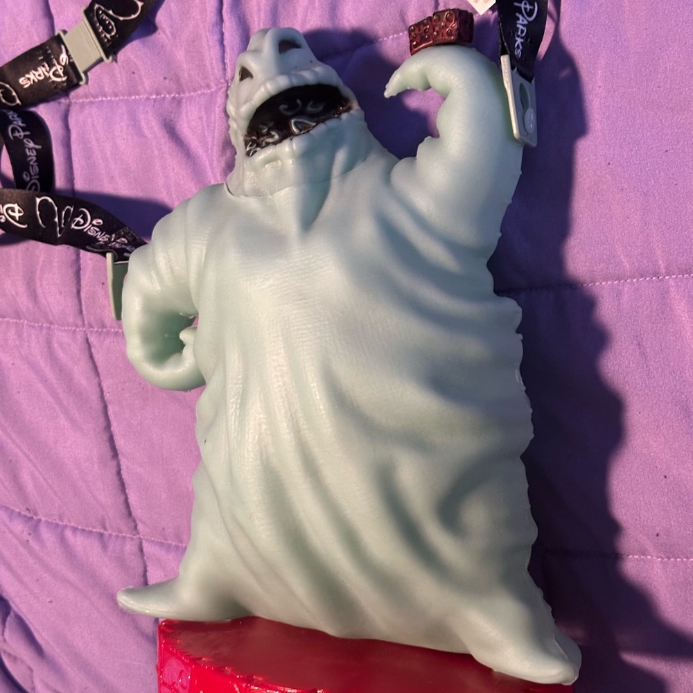 Disney Parks Oogie Boogie Glow In The Dark Popcorn Bucket - 2017